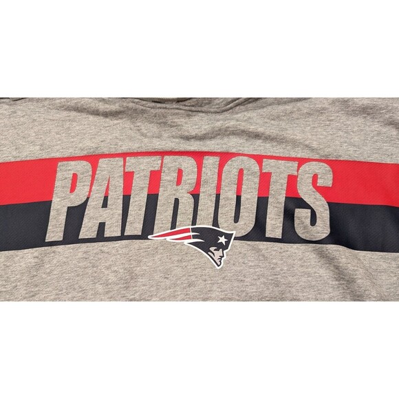 Nike New England Patriots Dri-Fit NFL Hoodie Men's (Size Medium) - Picture 2 of 7